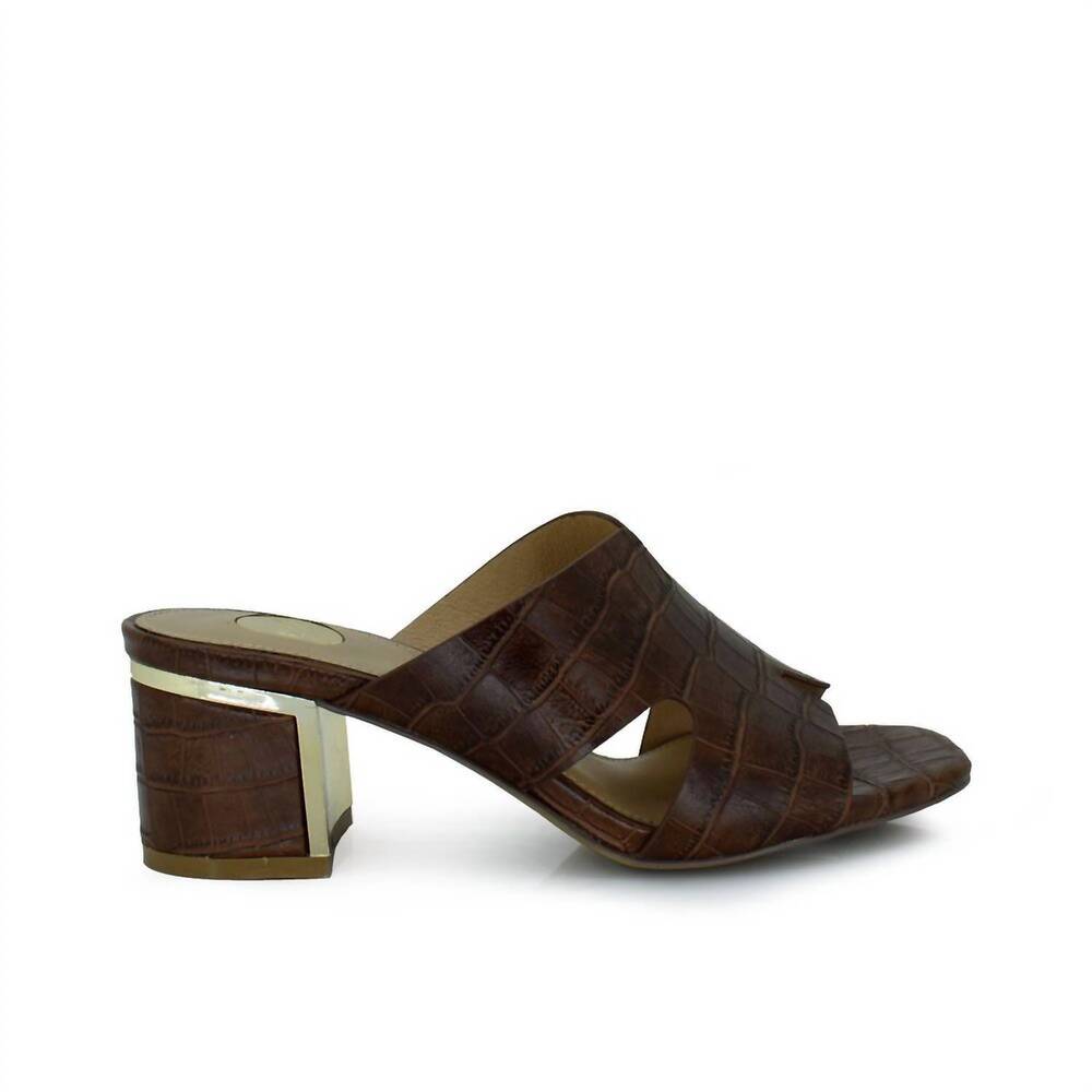 NEW EXE women's isabel heel sandal in tan
